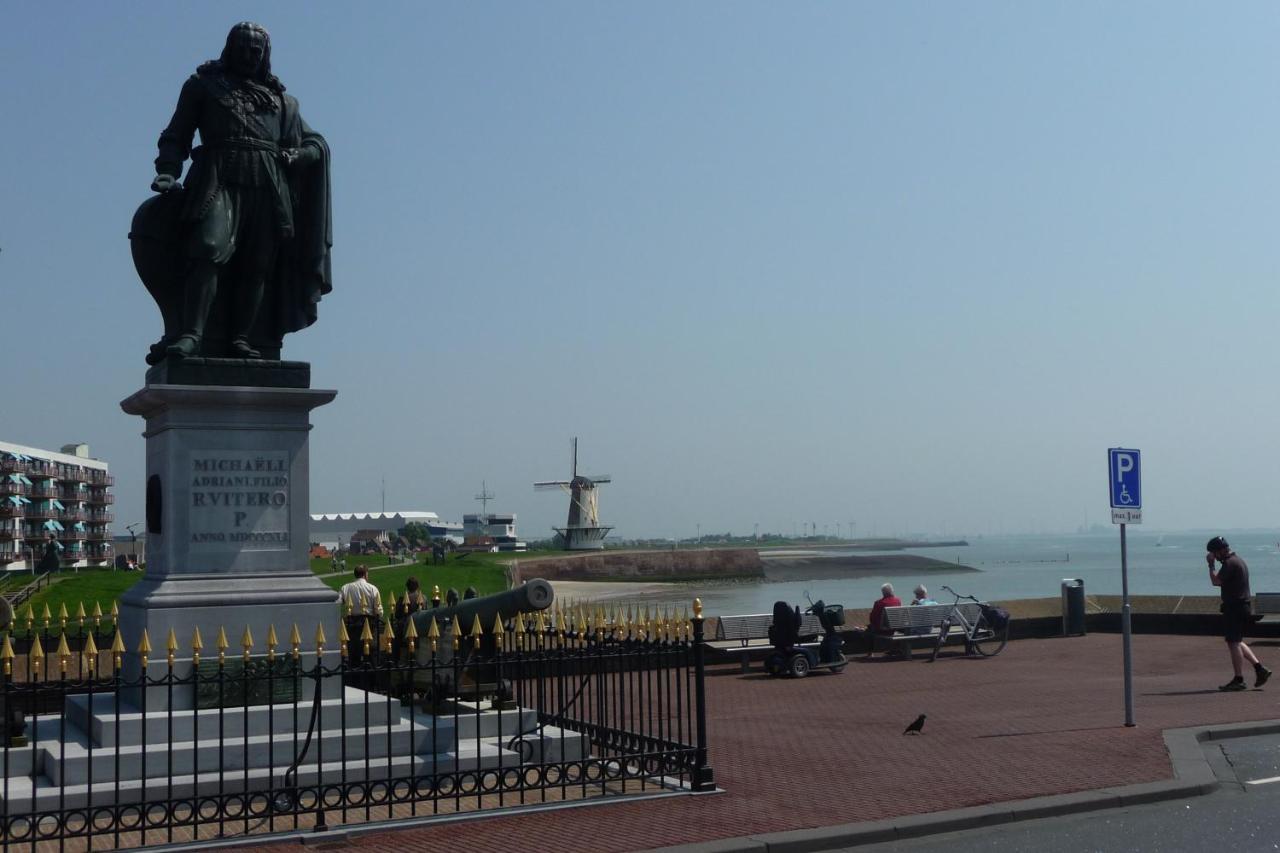 Rijksmonument Havenzicht, Met Zeezicht, Ligging Direct Aan Zee En Centrum فليسينْخين المظهر الخارجي الصورة