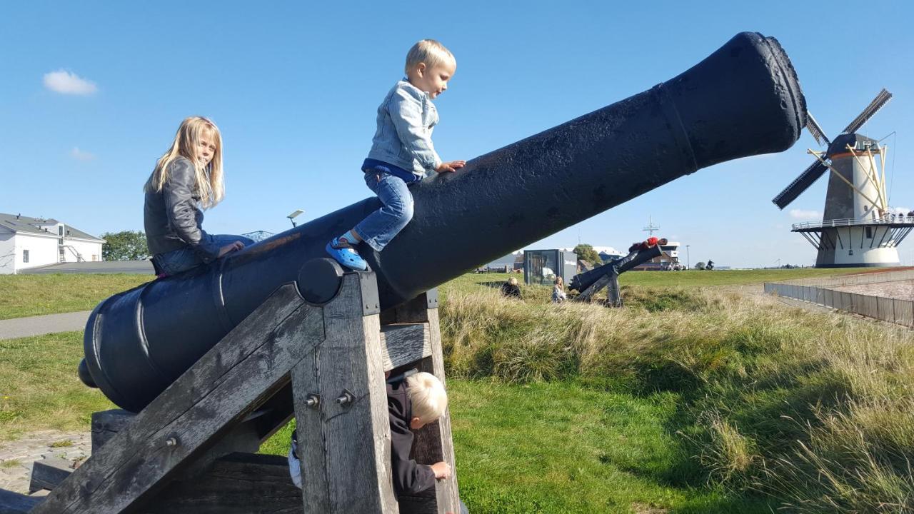 Rijksmonument Havenzicht, Met Zeezicht, Ligging Direct Aan Zee En Centrum فليسينْخين المظهر الخارجي الصورة
